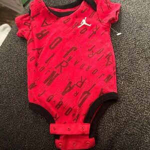 Air Jordan 0-6 Month Jumpman Baby Onesie